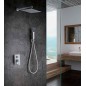 ENSEMBLE DE DOUCHE DUBLIN BLANC MAT