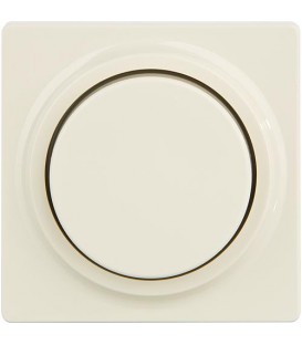 Plaque de recouvrement avec bouton rotatif, blanc electrique / type de protection IP20 / pour variateur / 1pc