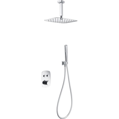 ENSEMBLE DE DOUCHE ENCASTRÉ FEROE CHROME