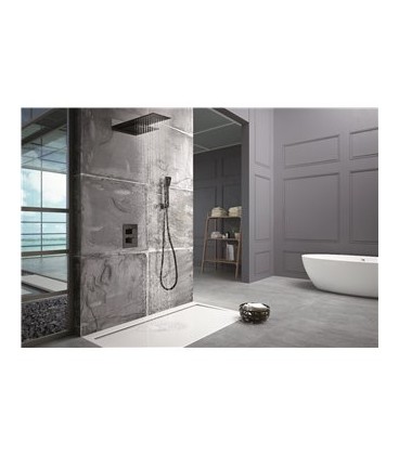 ENSEMBLE DE DOUCHE ENCASTRÉ FEROE NOIR MAT