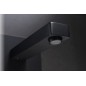 MONOCOMMANDE ENCASTRÉ CARRÉ LAVABO SUIZA NOIR MAT