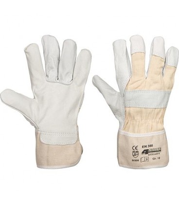 Gants en cuir "Excellent N" EN 388, Cat. 2, Taille 10