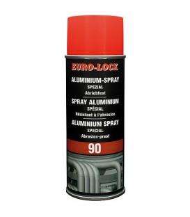 Spray spécial pour aluminium EURO LOCK LOS 90 spray a pulvériser 400ml