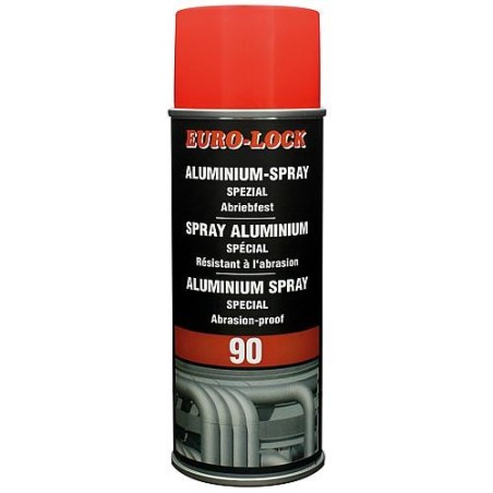 Spray spécial pour aluminium EURO LOCK LOS 90 spray a pulvériser 400ml