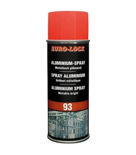 Spray pour aluminium, EURO LOCK LOS 93 spray a pulvériser 400ml