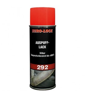 Laque pour tuyau d'échappement, argent EURO LOCK LOS 292 spray a pulvériser 400ml