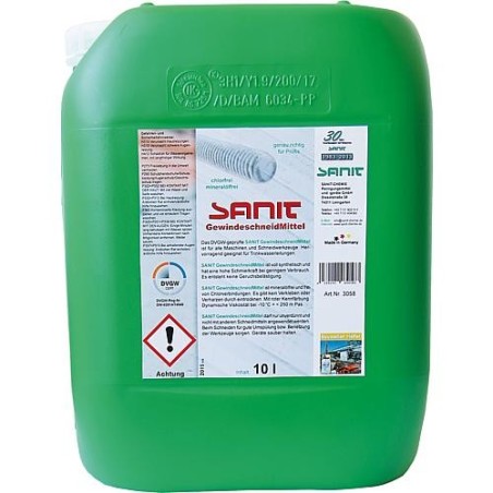 SANIT Produit de coupe DVGW bidon 10L