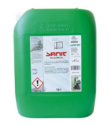 SANIT Nettoyant miroir bidon 10L