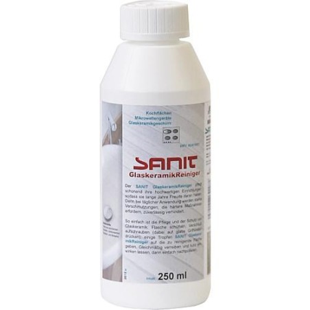 SANIT Nettoyant vitre céramique bouteille 250ml