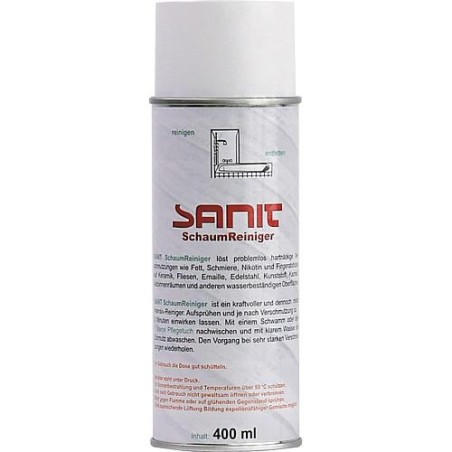 SANIT Nettoyant mousse boite 400ml