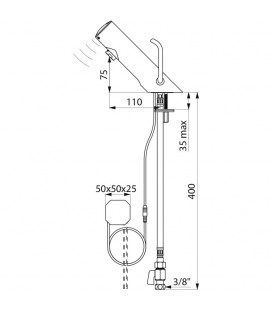 Mitigeur électronique TEMPOMATIC MIX 4