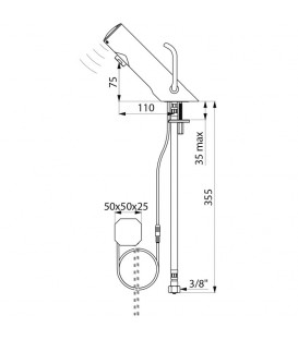 Mitigeur électronique TEMPOMATIC MIX 4