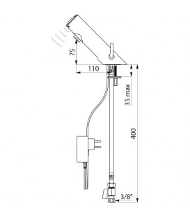 Mitigeur électronique TEMPOMATIC MIX 4