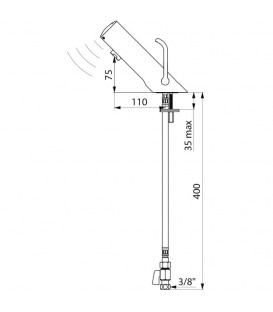 Mitigeur électronique TEMPOMATIC MIX 4