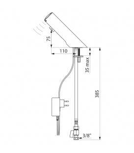 Robinet électronique TEMPOMATIC 4