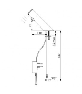 Robinet électronique TEMPOMATIC 4