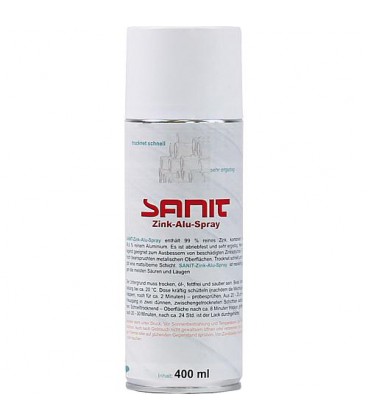 SANIT Spray zinc-alu boite 400ml