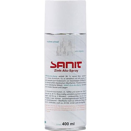 SANIT Spray zinc-alu boite 400ml