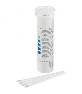 Languettes test H²O² 0-50 mg/l 100 pièces par dose