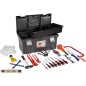 Caisse a outils "Azubi" *BG* Kit de marques multi-composants malette profi. plastique