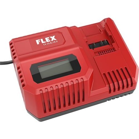 Chargeur rapide FLEX 10,8/18V CA10.8/18 avec affichage du niveau de charge