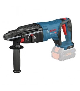 Marteau perforateur et burineur BOSCH 18V sans batteries et chargeur en mallette GBH18V-26D