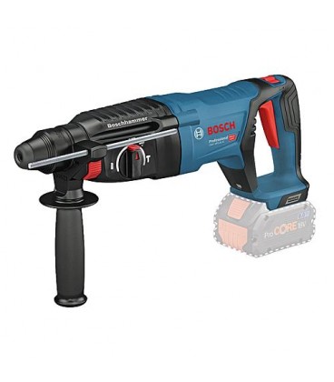 Marteau perforateur et burineur BOSCH 18V sans batteries et chargeur en mallette GBH18V-26D