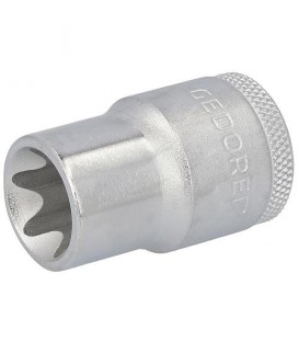 GEDORE Douille 1/2'' mâle Torx E 18 / L 40 mm Art.Nr. TX 19 E18