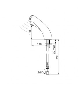 Robinet électronique TEMPOMATIC 3