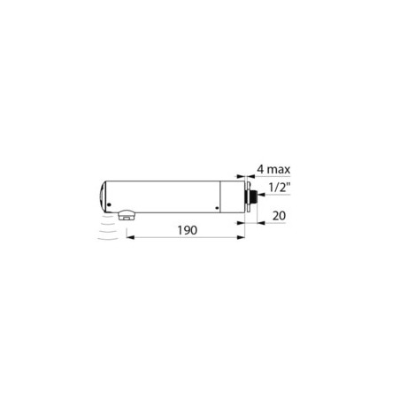 Robinet électronique TEMPOMATIC 3