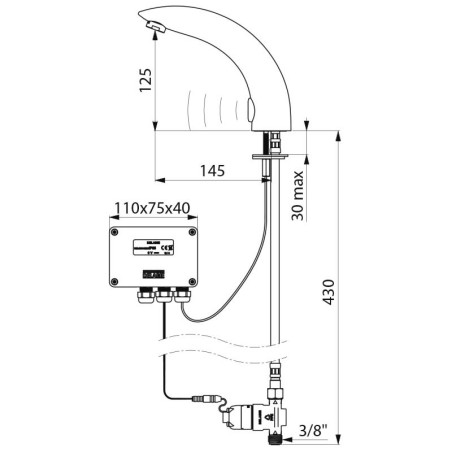 Robinet électronique TEMPOMATIC 2