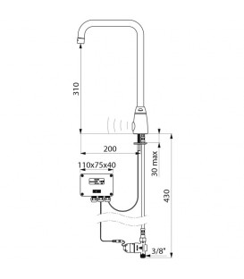 Robinet électronique TEMPOMATIC PRO