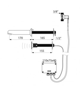 Robinet électronique TEMPOMATIC