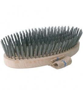 Brosse de façade avec sangle Fil d'acier 35 mm, 9 rangs