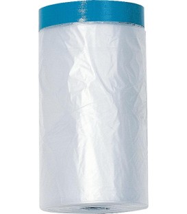 Ruban textile 20 m / 550 mm avec papier de protection