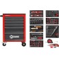 Chariot d'atelier GEDORE red equipement d'outillage 119 pieces