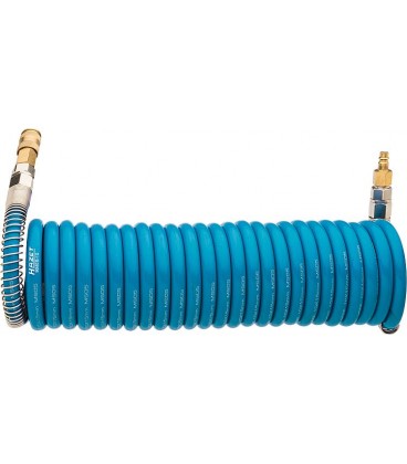 Flexible spirale HAZET 1/4" fem x NW 7,2, L: 7,62m avec pivot articulé