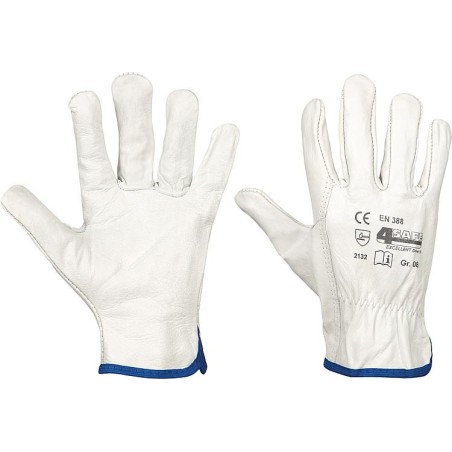 Gants de chauffeur Cuir vachette (EN 388) taille 8