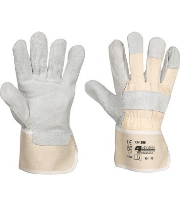 Gants de travail Cuir vachette taille 10,5