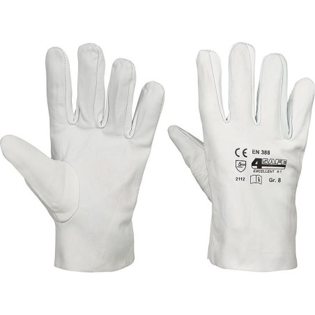 Gants de travail Cuir nappa Taille 8