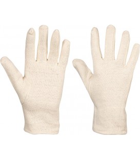 Gants de travail en coton taille S