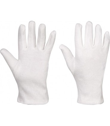 Gants de travail en coton tricoté avec renforcement taille 8