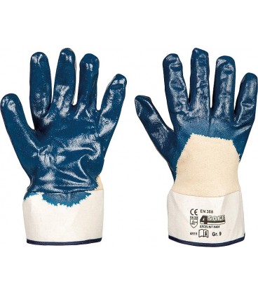 Gants de travail revetement nitril taille 9