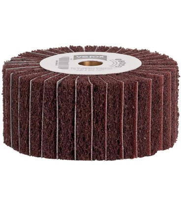 Cylindre a poncer toisonne av toile abrasive M 14 filetagefemelle 110x50xM14 Grain A 100/80