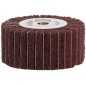 Cylindre a poncer toisonne av toile abrasive M 14 filetagefemelle 110x50xM14 Grain A 100/80