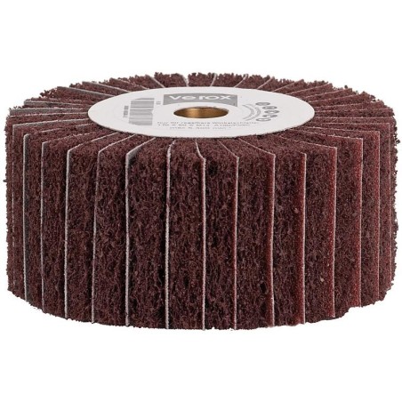 Cylindre a poncer toisonne av toile abrasive M 14 filetagefemelle 110x50xM14 Grain A 180/150