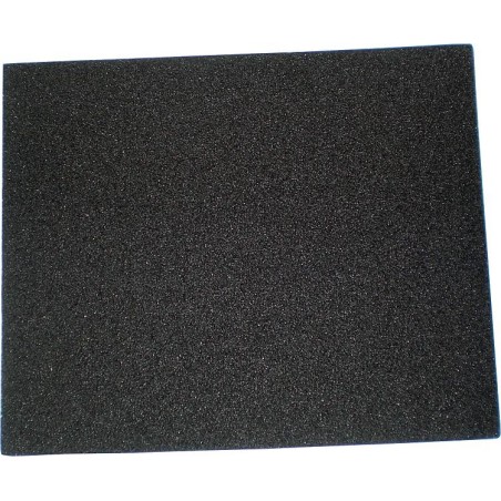 Toile abrasive bleu (feuille) 230mm x 280mm Granule A 40. 1 paquet  50 pieces