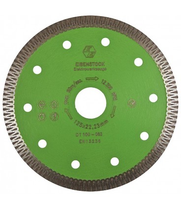 Disque diamant Eibenstock Ø 125mm pour carrelage et gres