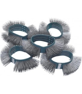 Bande de brosse HAZET l 23mm, fin, pointe droite UE 5