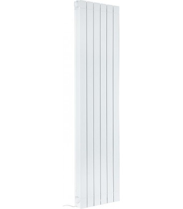 Radiateur aluminium electrique eGarda, 1500 Watts, RAL9010, blanc